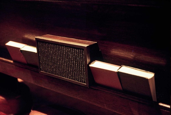 The Origin of Pew-back Loudspeaker Systems for Worship Spaces – by David Lloyd Klepper